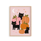 "Meow-loween" A4 Paint by Number Kit