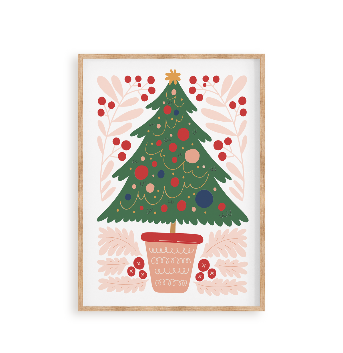 "O Christmas Tree" A4 Paint by Number Kit