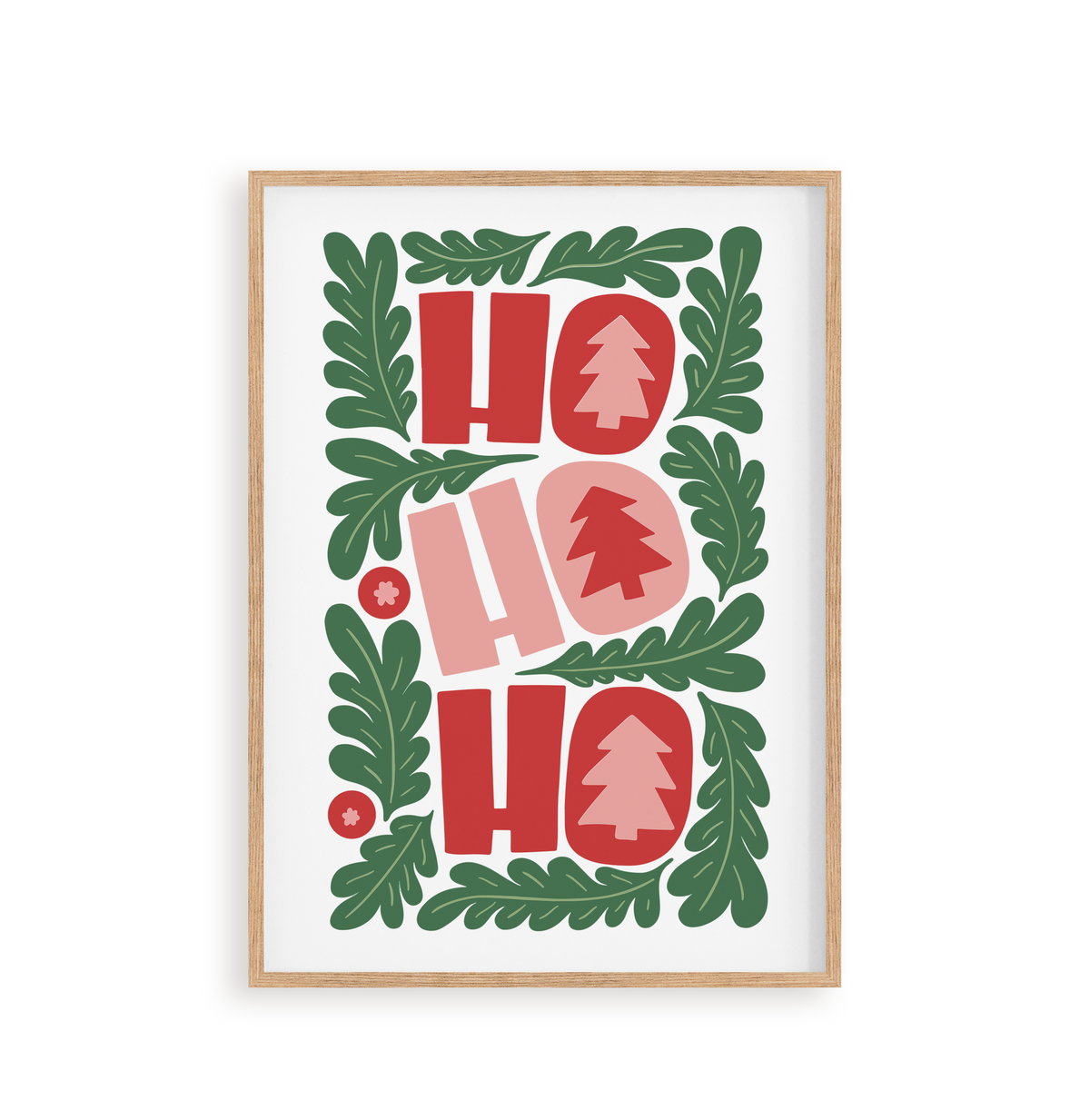 "HoHoHo" A4 Paint by Number Kit