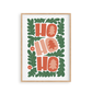 "HoHoHo" A4 Paint by Number Kit