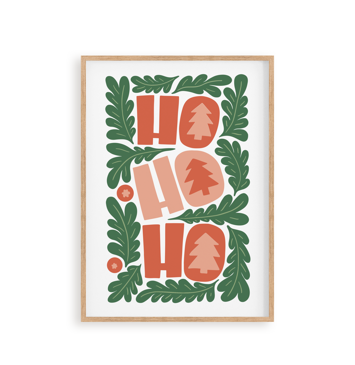 "HoHoHo" A4 Paint by Number Kit