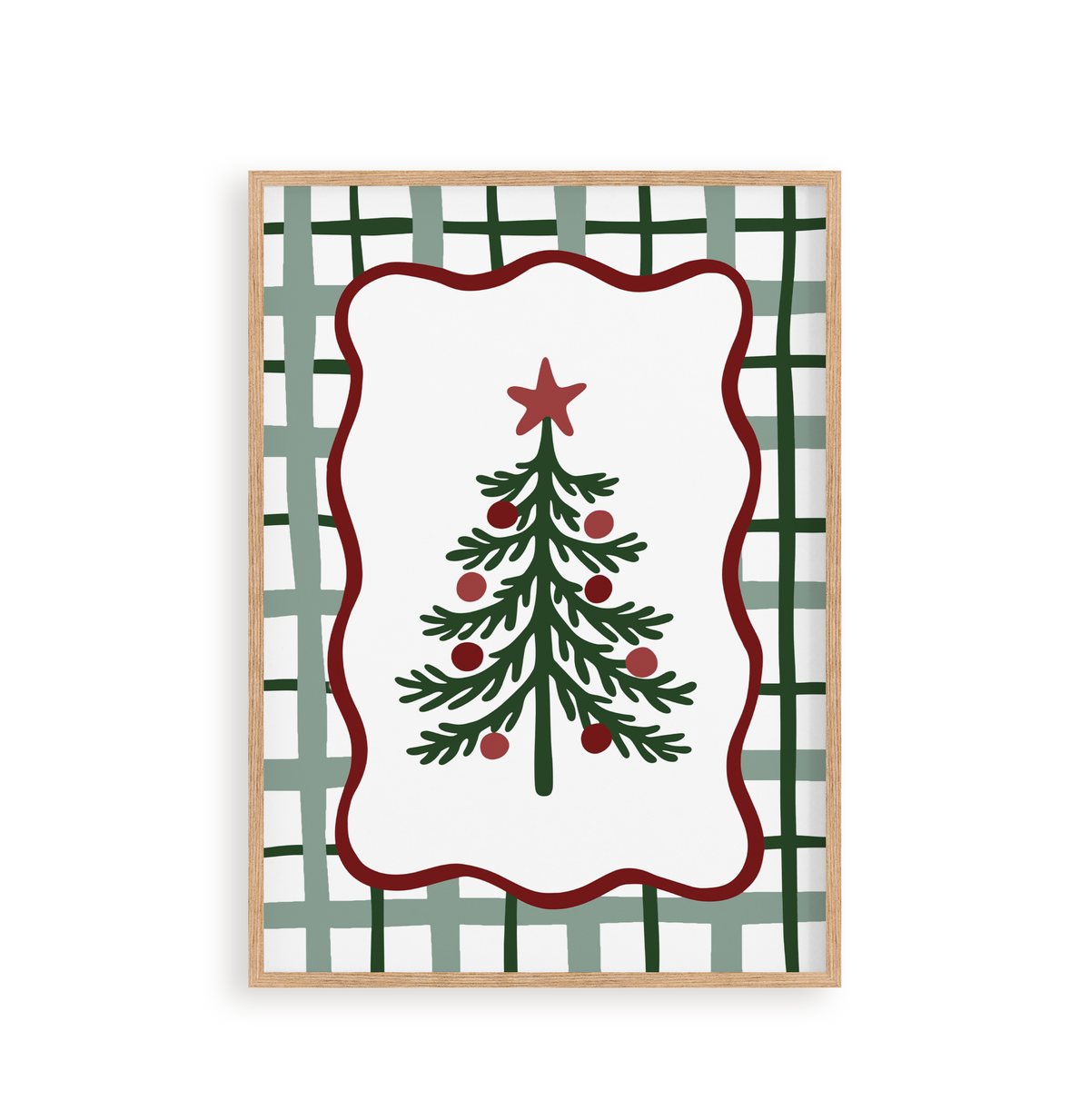 "Merry & Bright" A4 Paint by Number Kit