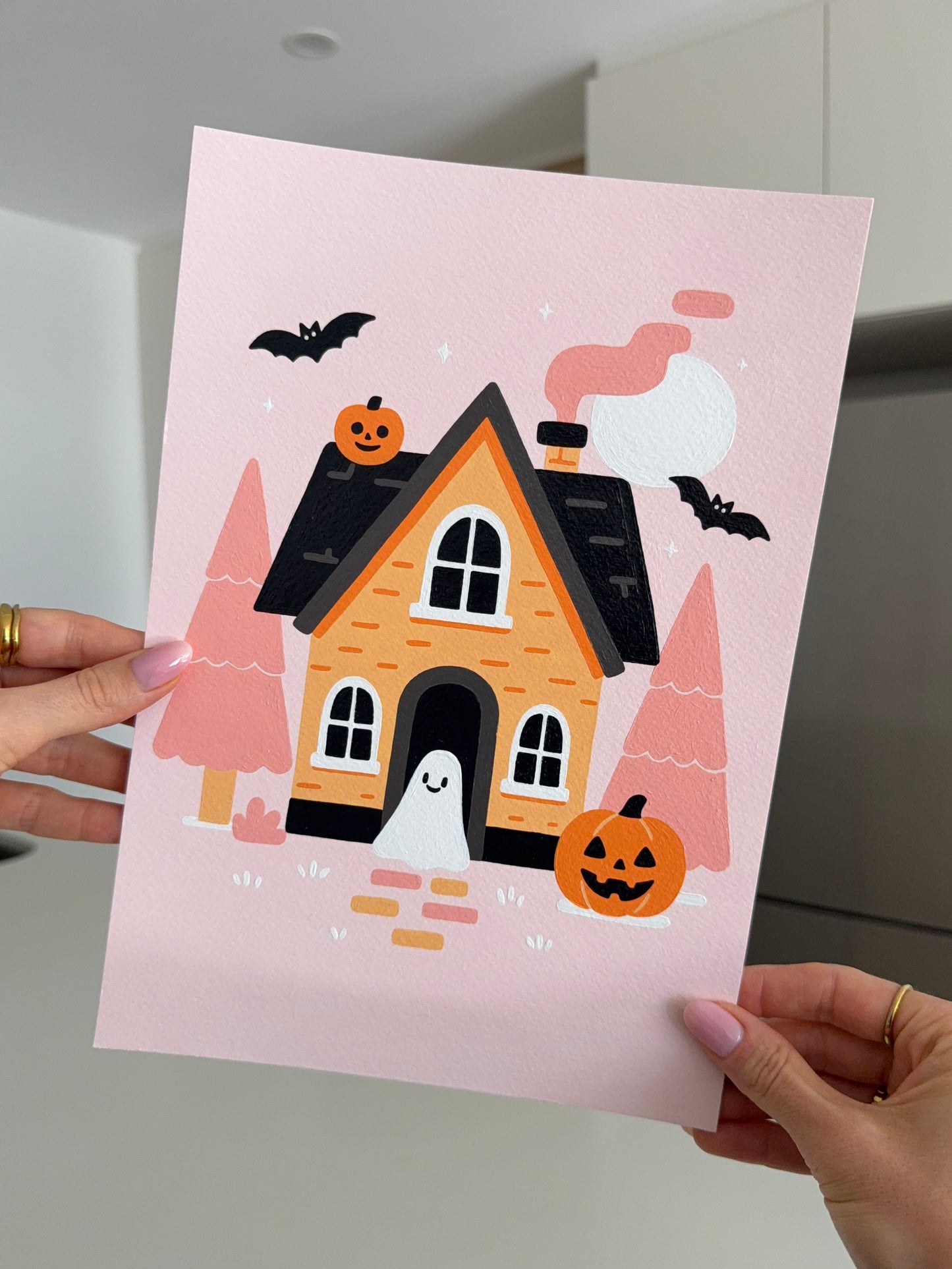 "Midnight Manor" A4 Paint by Number Kit