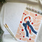 "Candy Cane Kisses" A4 Paint by Number Kit