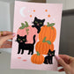 "Meow-loween" A4 Paint by Number Kit