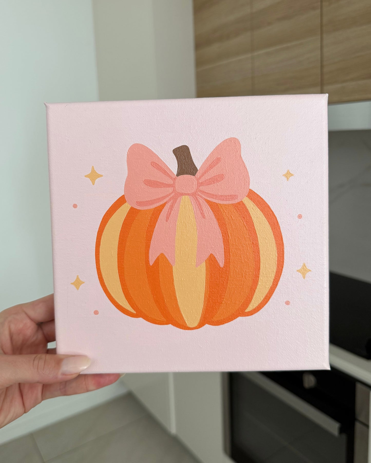 "Hey Pumpkin" 8x8 Paint by Number Kit