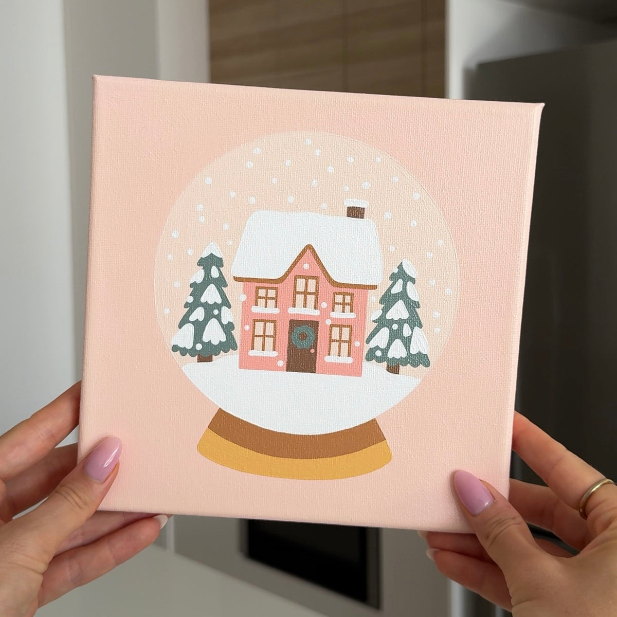 MÅLA x ASHLEIGH GREEN "Let it Snow" 8x8 Paint by Number Kit