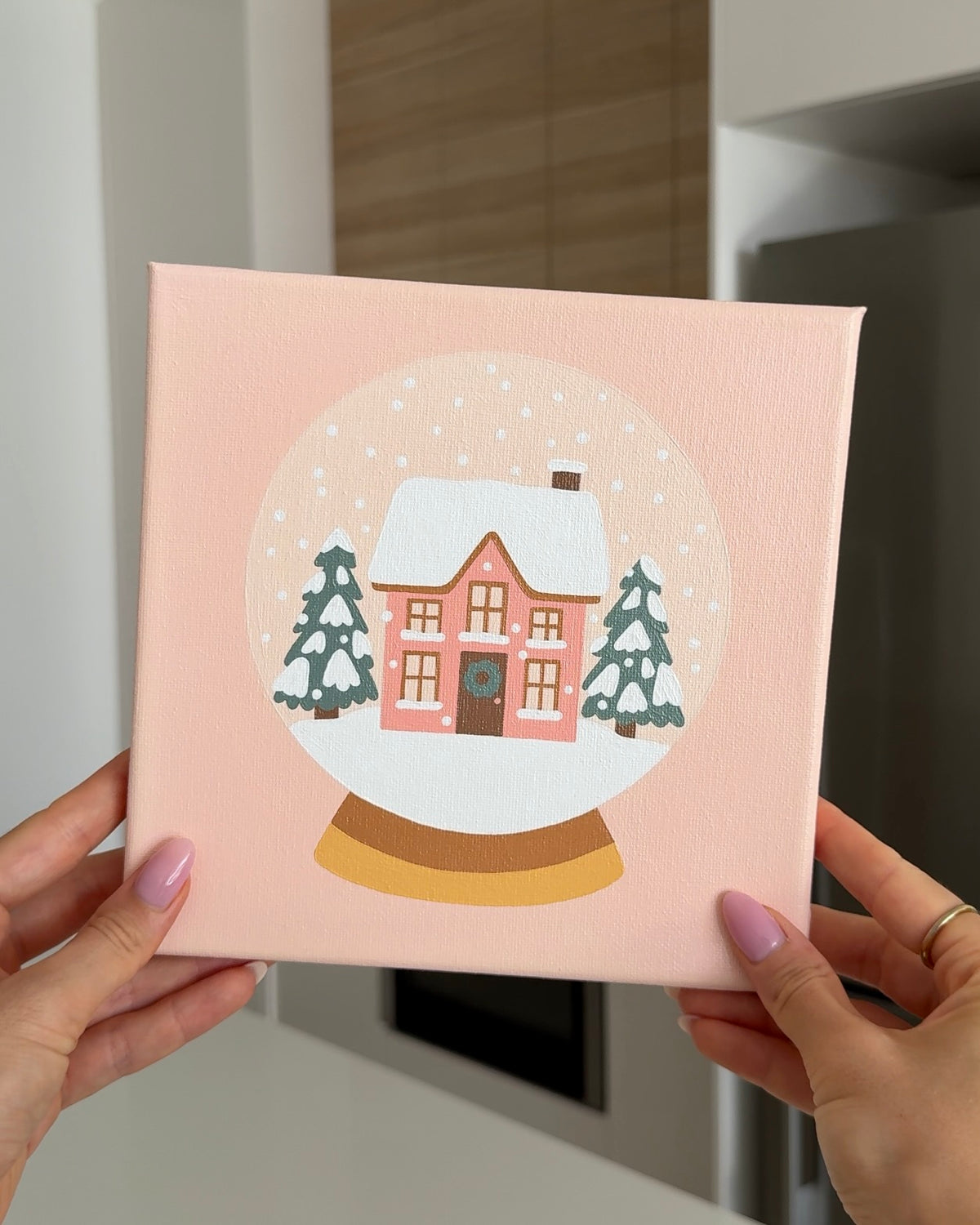 MÅLA x ASHLEIGH GREEN "Let it Snow" 8x8 Paint by Number Kit