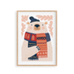 "Beary Cozy" A4 Paint by Number Kit