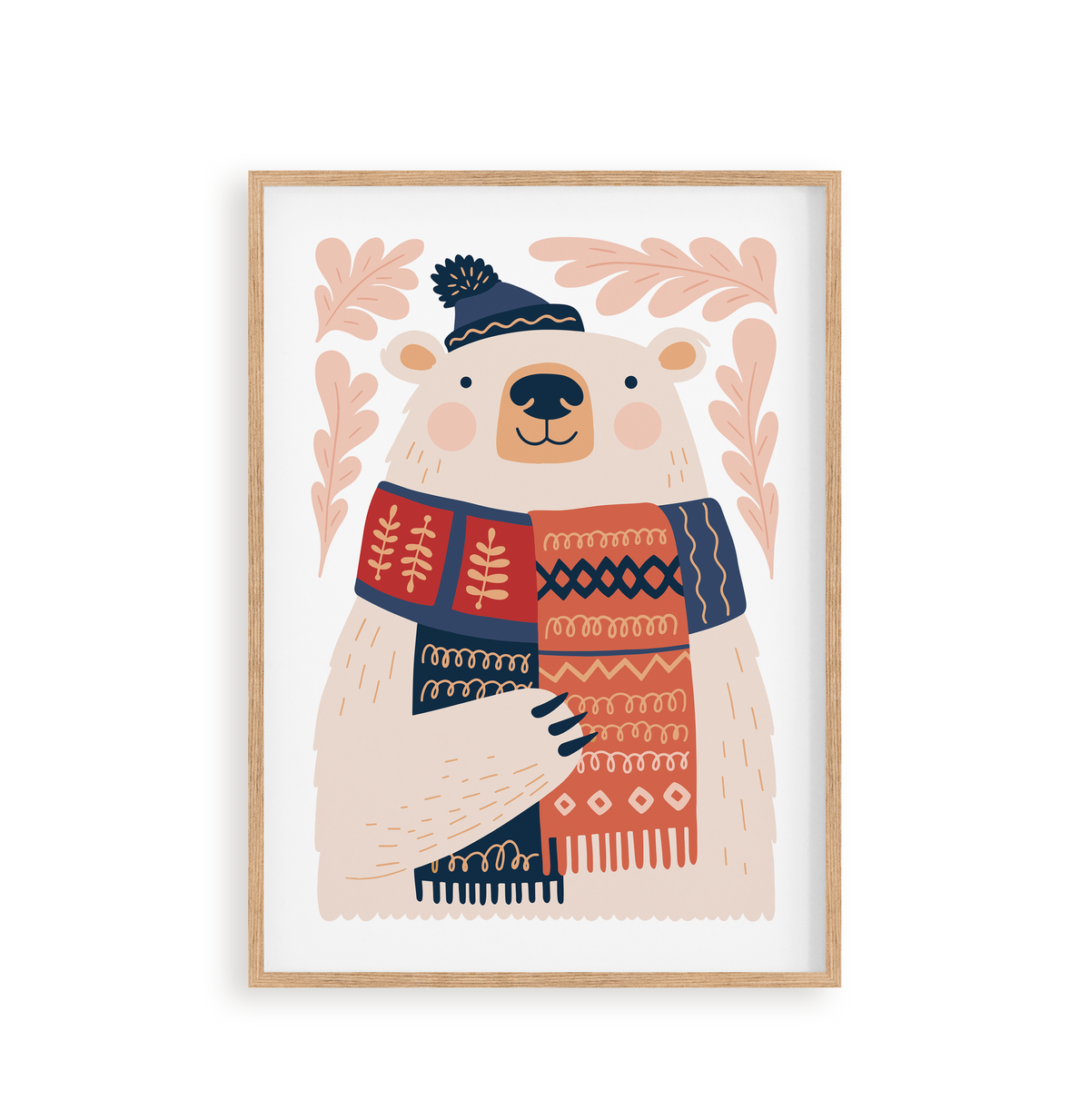 "Beary Cozy" A4 Paint by Number Kit